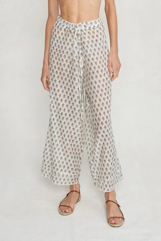 Chan Luu Harper Pant White Women Bottoms