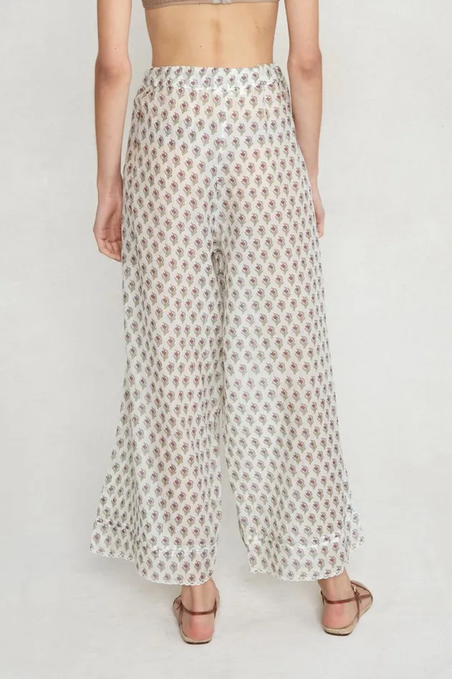 Chan Luu Harper Pant White Women Bottoms