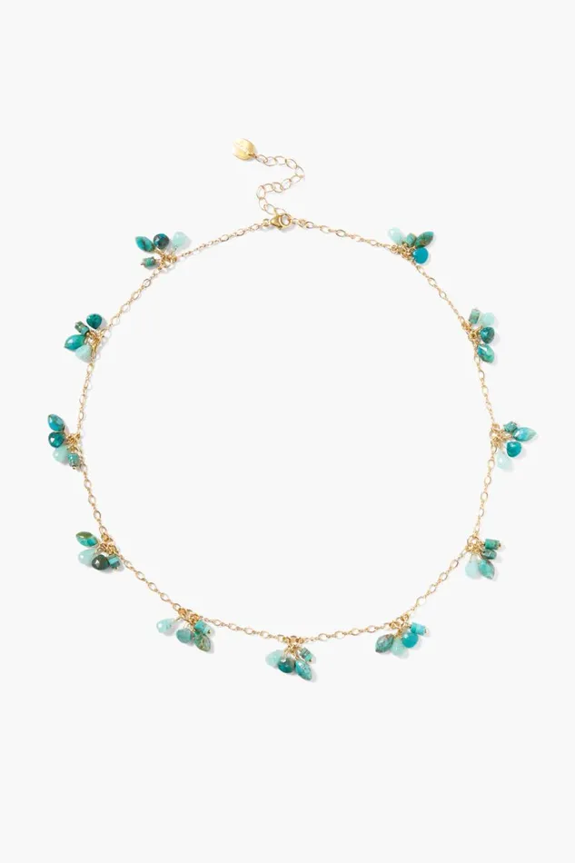 Chan Luu Hila Necklace Turquoise Mix Women Necklaces