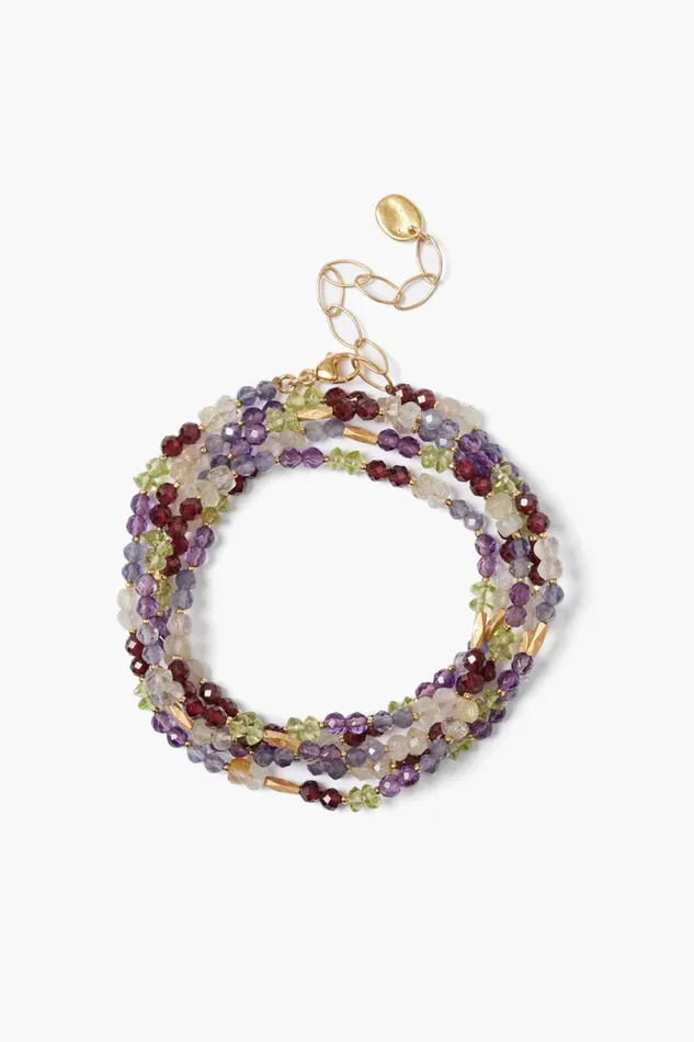 Chan Luu Indio Naked Wrap Bracelet Multi Mix Women Bracelets