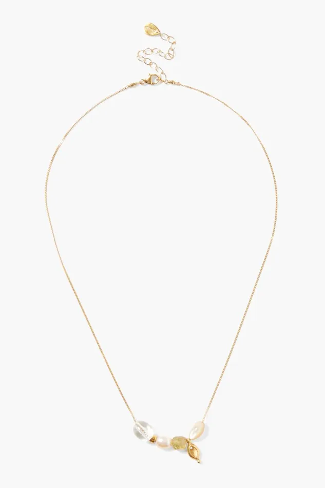 Chan Luu Indira Charm Necklace Natural Mix Women Necklaces