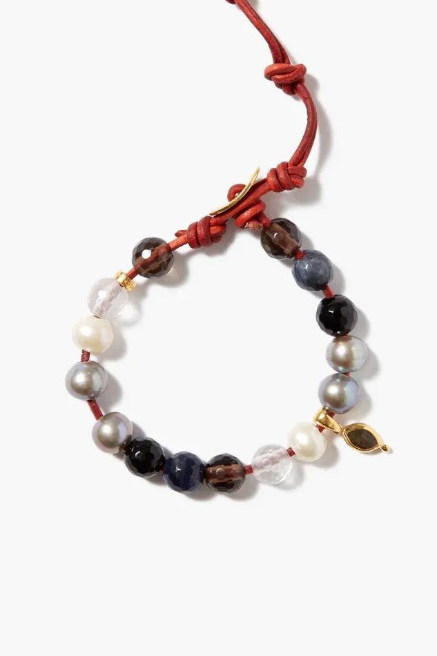 Chan Luu Indira Wrap Bracelet Black Mix Women Bracelets