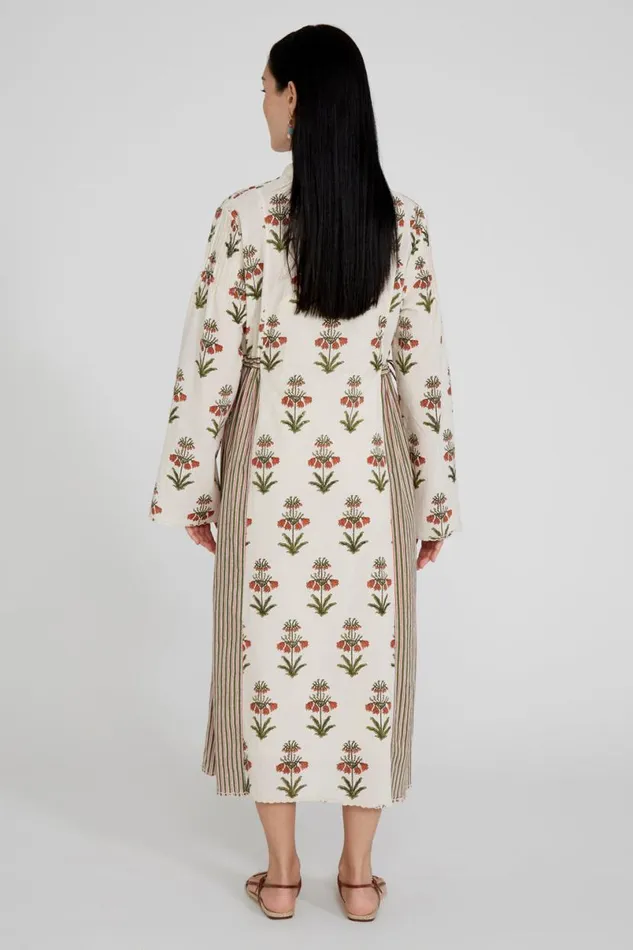 Chan Luu Jacinte Dress White Stem Women Dresses