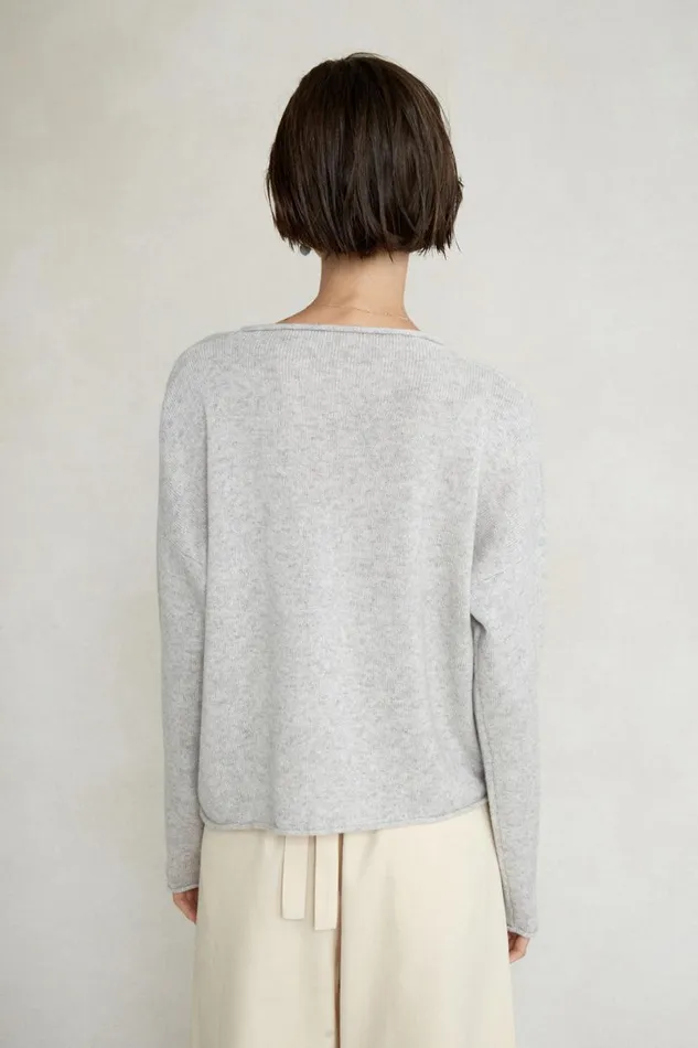 Chan Luu Jane Sweater Frost Women Knitwear
