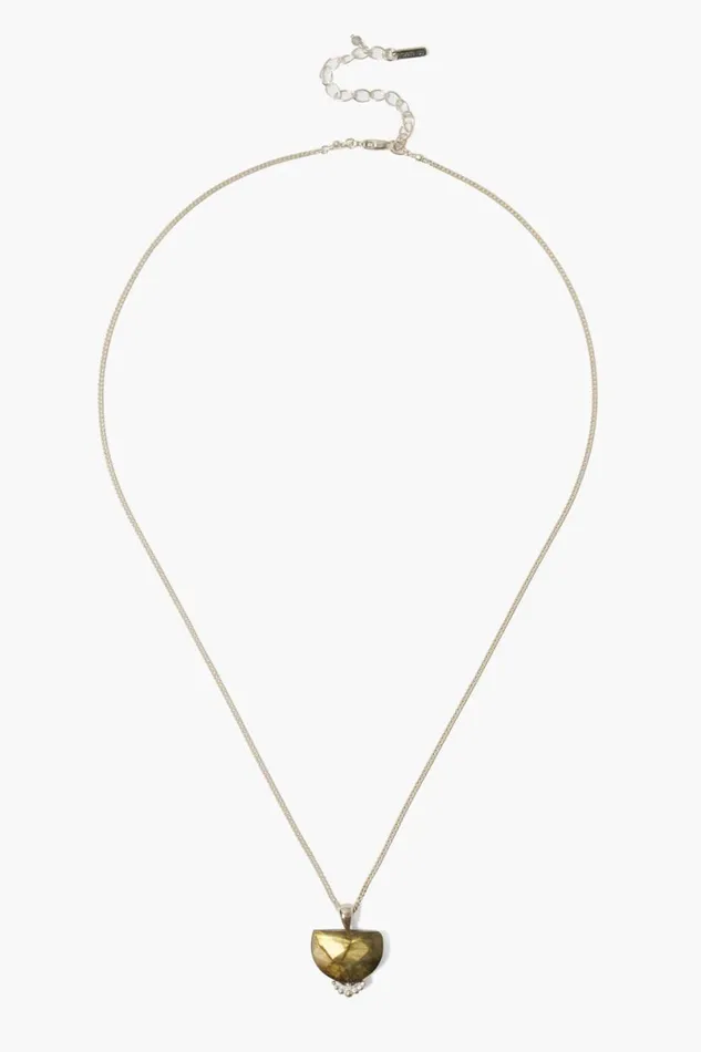 Chan Luu Jaya Pendant Necklace Silver Labradorite Women Necklaces