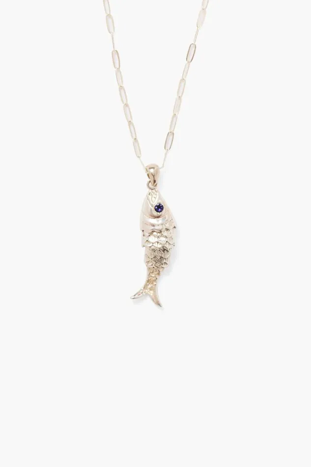 Chan Luu Koi Necklace Blue Topaz Women Necklaces