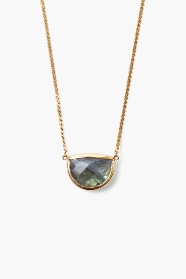 Chan Luu Labradorite Luna Necklace Women Necklaces