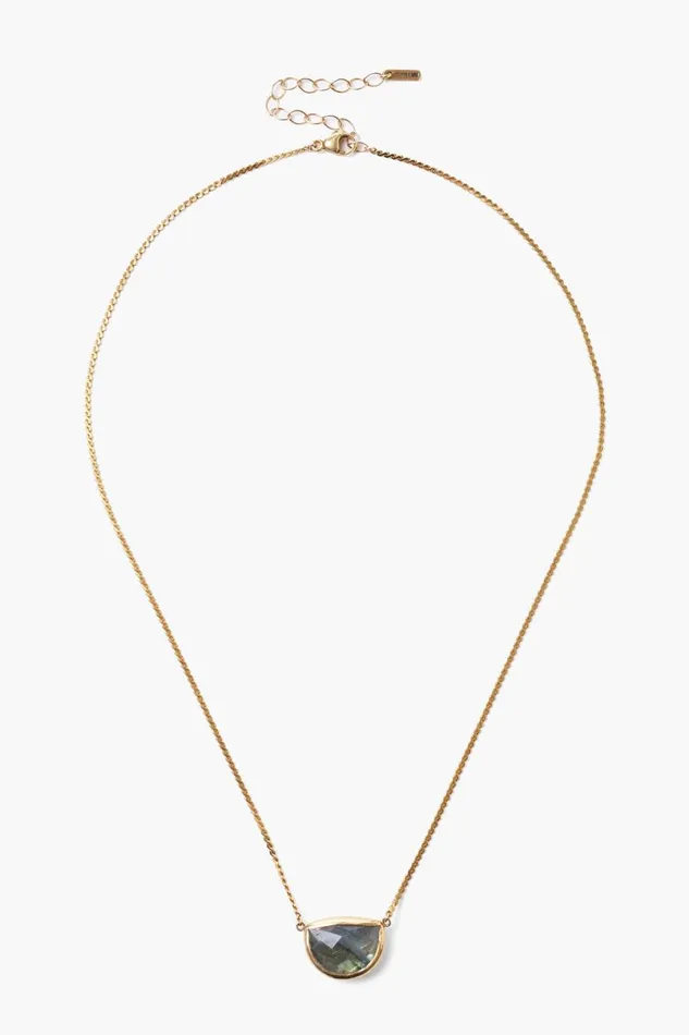 Chan Luu Labradorite Luna Necklace Women Necklaces