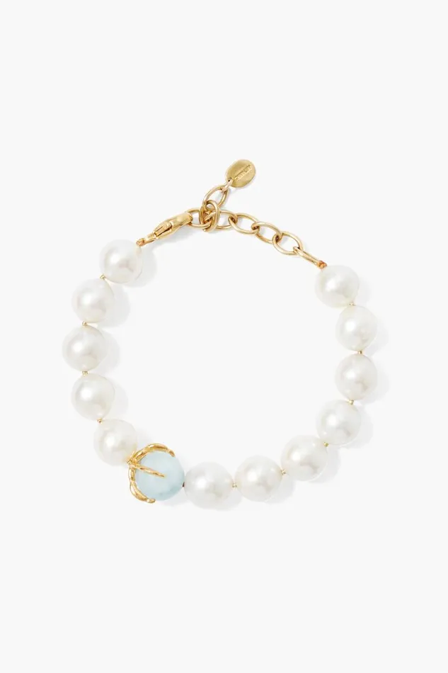 Chan Luu Lark Bracelet White Pearl Mix Women Bracelets