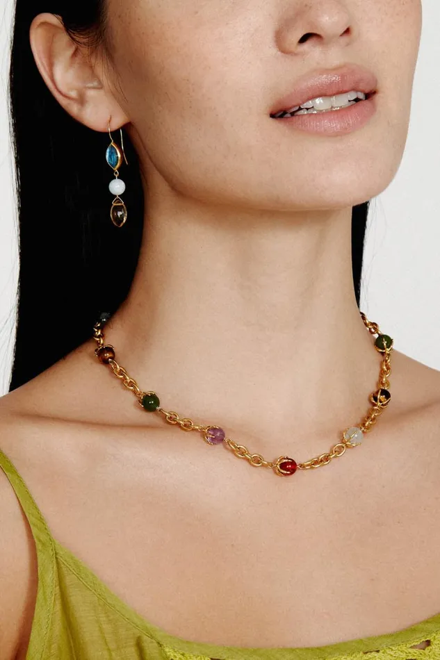 Chan Luu Lark Chain Necklace Multi Women Necklaces