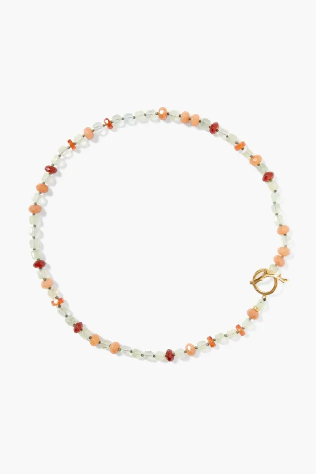 Chan Luu Laurel Necklace Phrenite Mix Women Necklaces