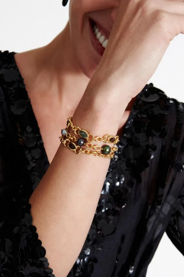 Chan Luu Leona Bracelet Smoky Quartz Women Bracelets