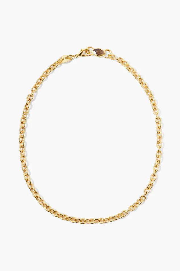 Chan Luu Leona Chain Necklace Smoky Quartz Women Necklaces
