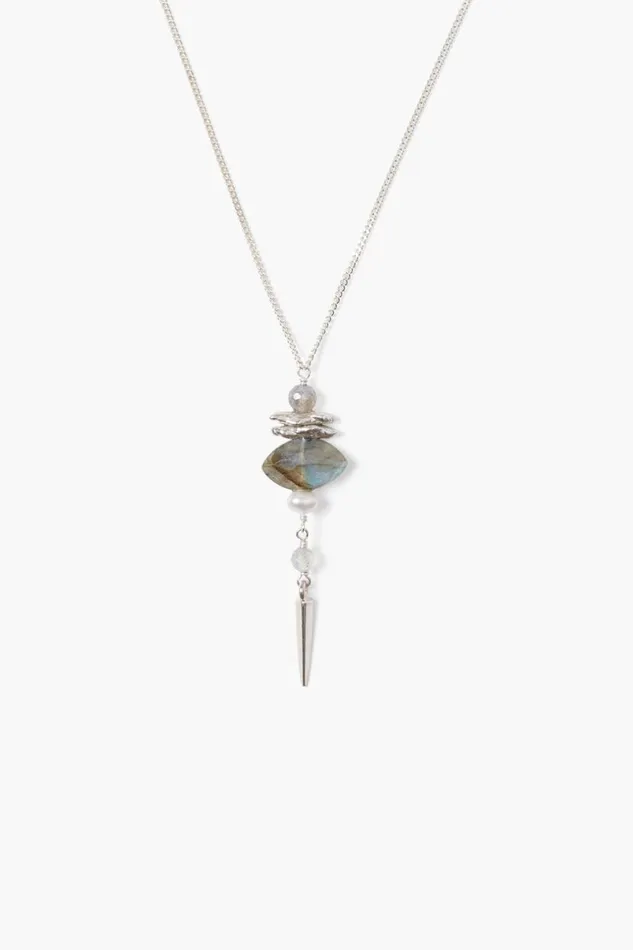 Chan Luu Lisbeth Necklace Labradorite Mix Women Necklaces