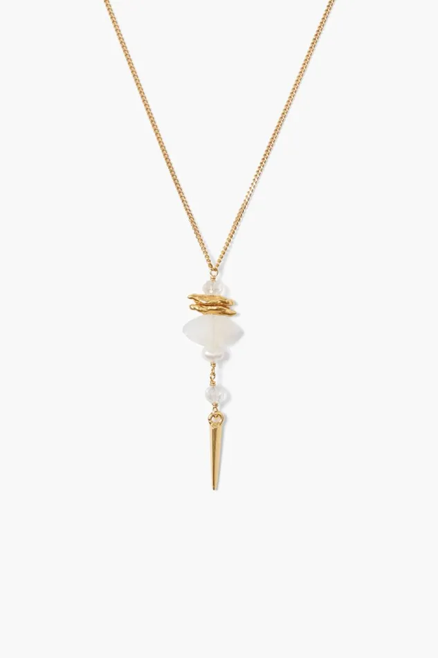 Chan Luu Lisbeth Necklace Moonstone Mix Women Necklaces