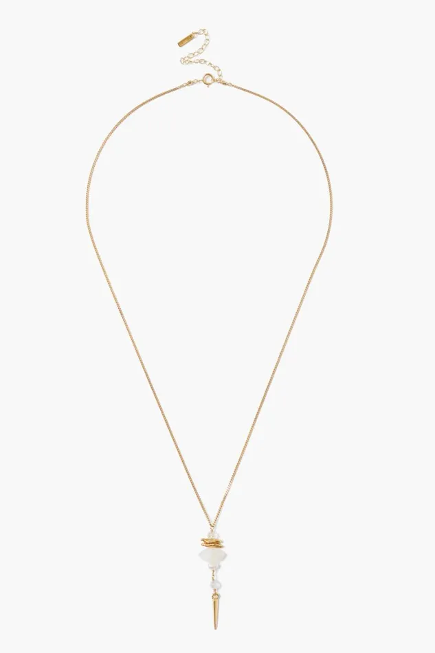 Chan Luu Lisbeth Necklace Moonstone Mix Women Necklaces