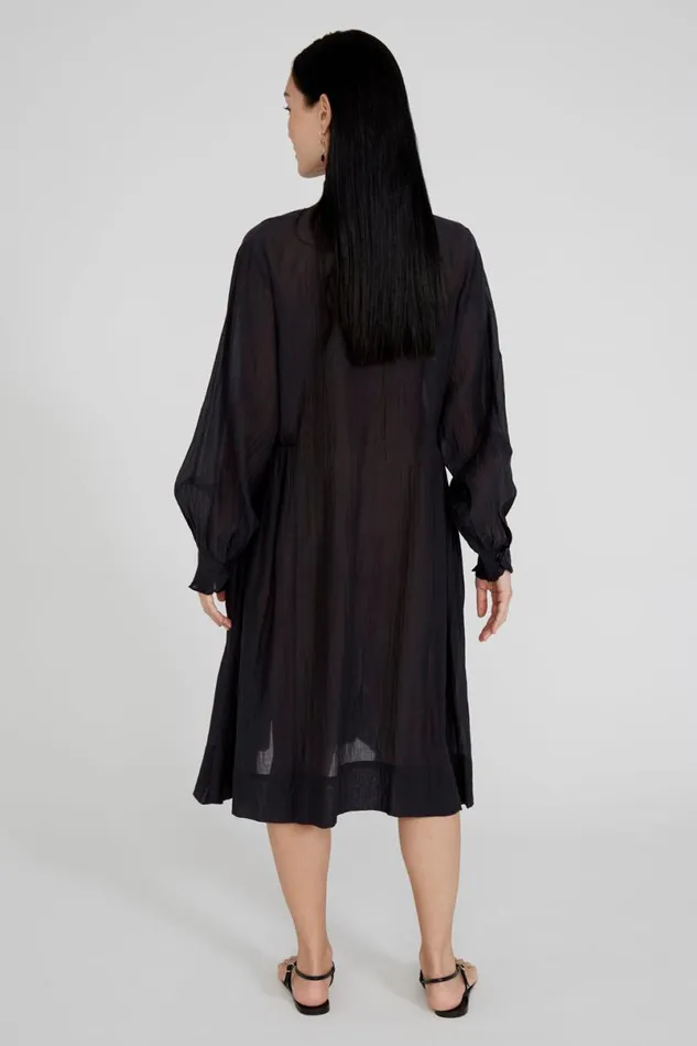 Chan Luu Lorelei Dress Caviar Women Dresses