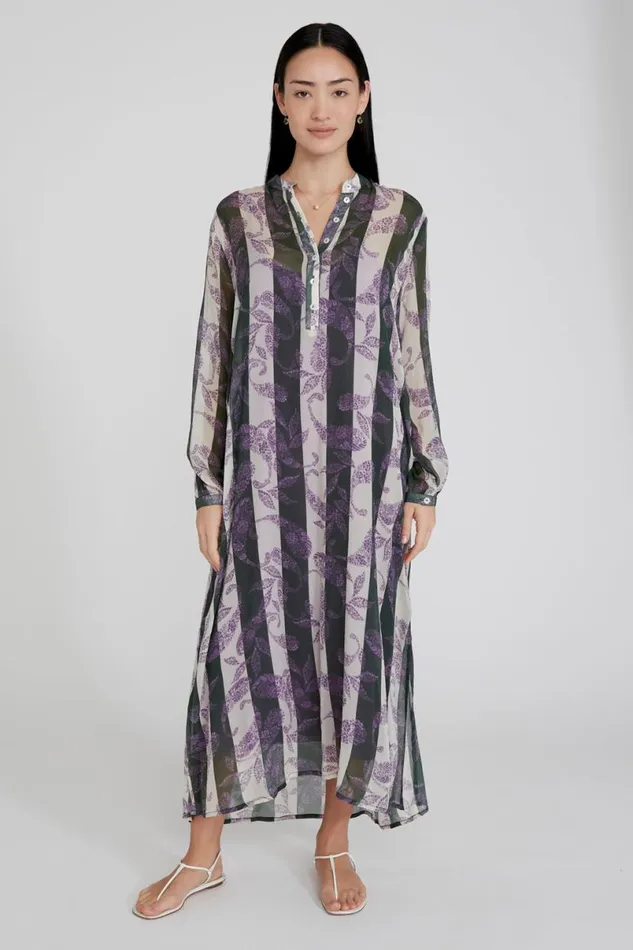 Chan Luu Louisa Dress Bellflower Women Dresses