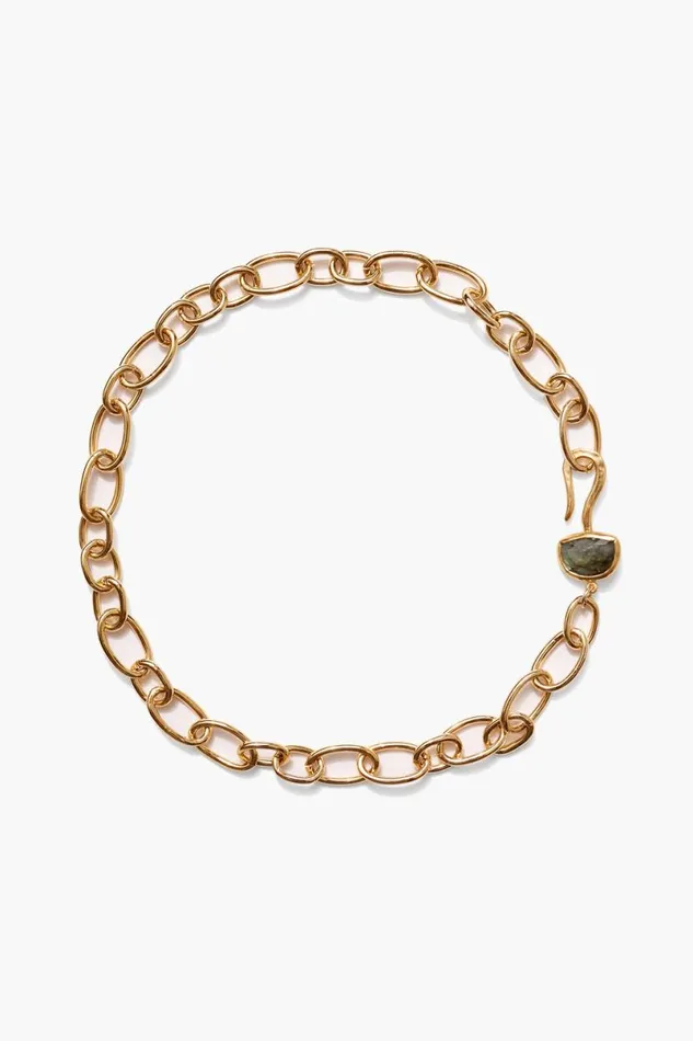 Chan Luu Luna Chain Necklace Labradorite Women Necklaces