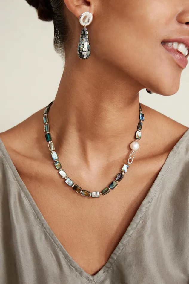 Chan Luu Luz Necklace Abalone Women Necklaces