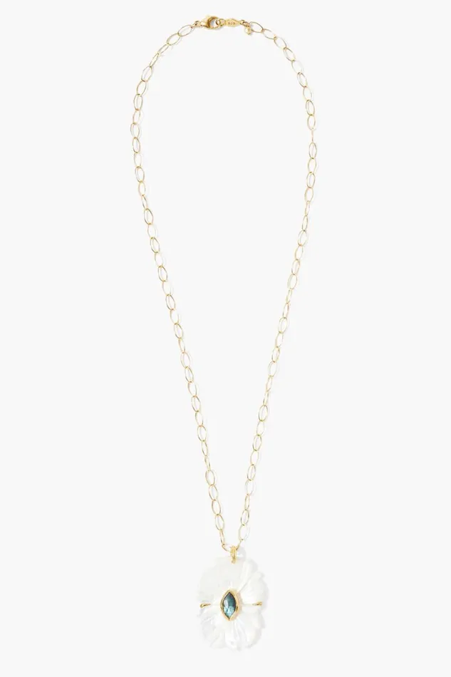 Chan Luu Magnolia Necklace White MOP Mix Women Necklaces