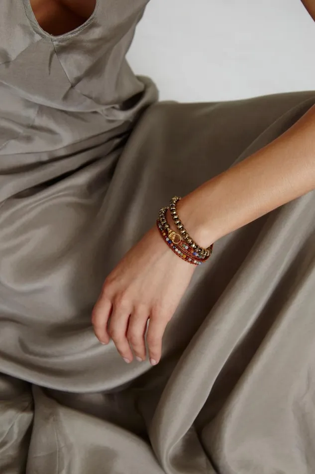 Chan Luu Mano Triple Wrap Bracelet Multi Mix Women Bracelets