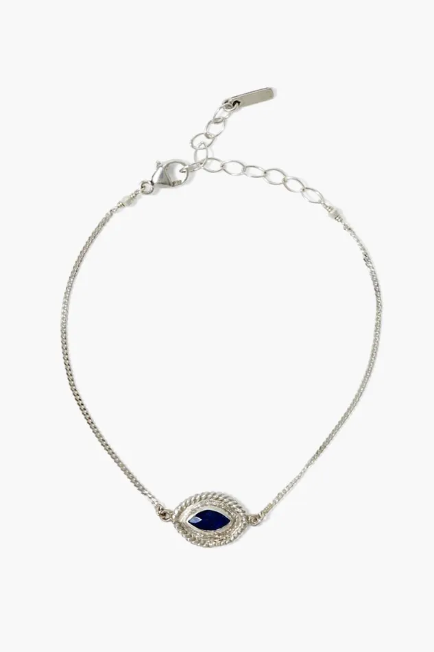 Chan Luu Mariya Evil Eye Bracelet Lapis Women Bracelets