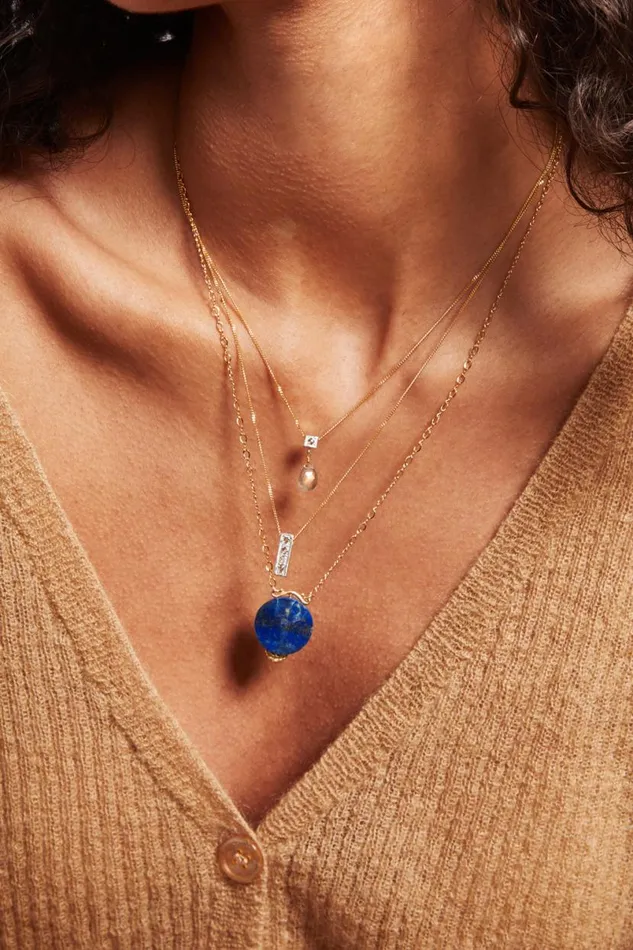 Chan Luu Nahana Necklace Lapis Women Necklaces