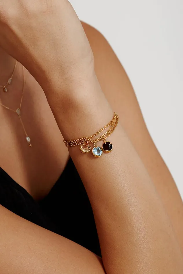 Chan Luu November Birthstone Bracelet Topaz Crystal Women Bracelets