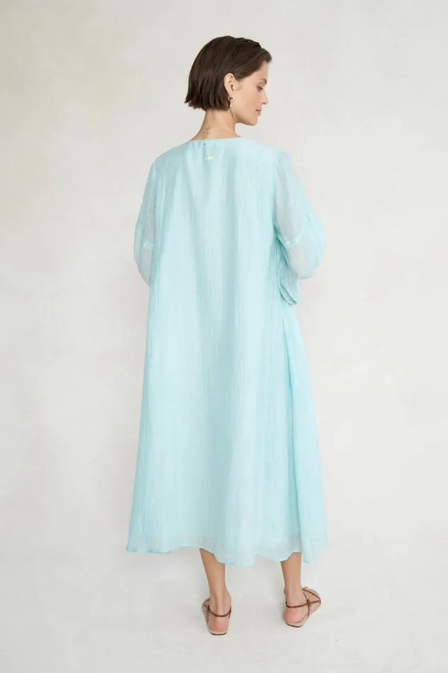 Chan Luu Pamela Dress Aqua Women Dresses