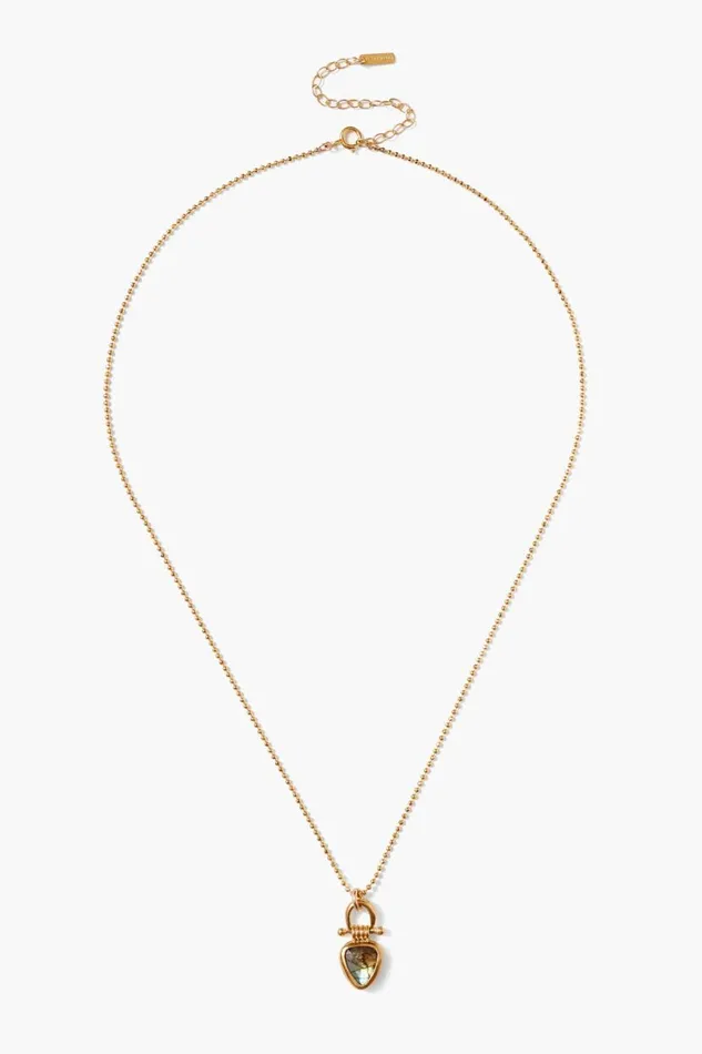 Chan Luu Rahel Necklace Labradorite Women Necklaces