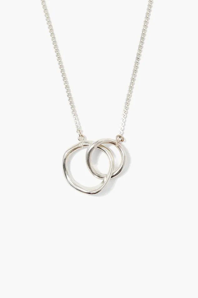 Chan Luu Reunion Link Necklace Silver Women Necklaces