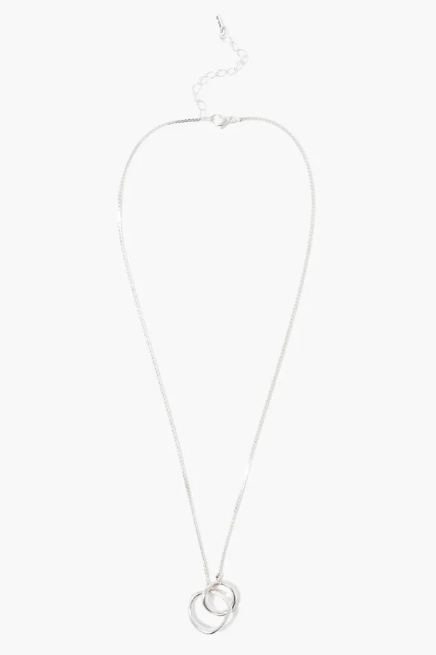 Chan Luu Reunion Link Necklace Silver Women Necklaces
