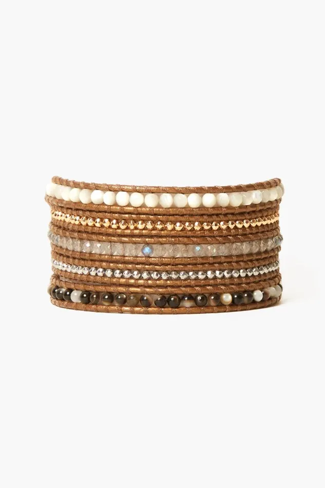 Chan Luu Santi Wrap Bracelet MOP Mix Women Bracelets