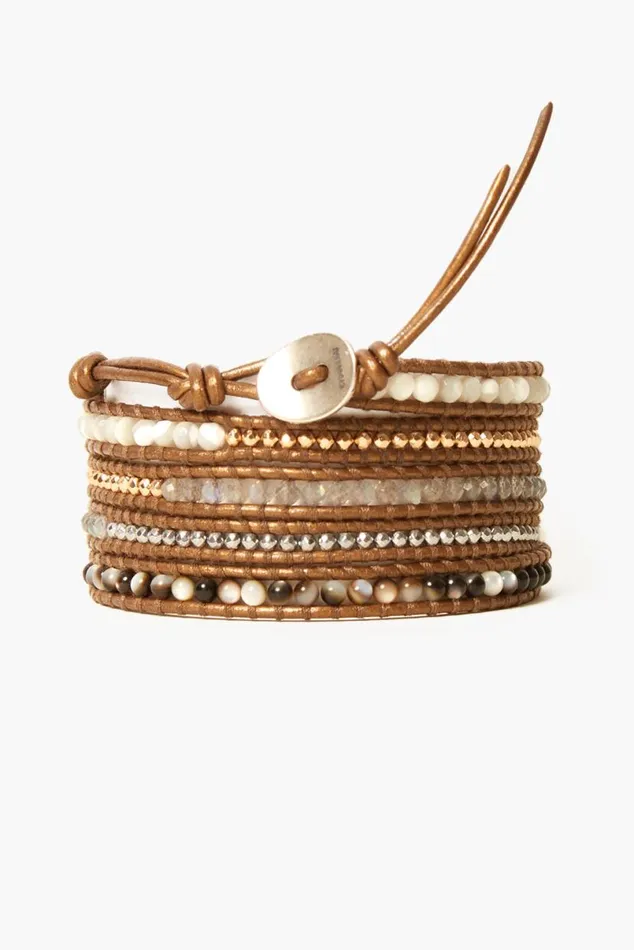 Chan Luu Santi Wrap Bracelet MOP Mix Women Bracelets