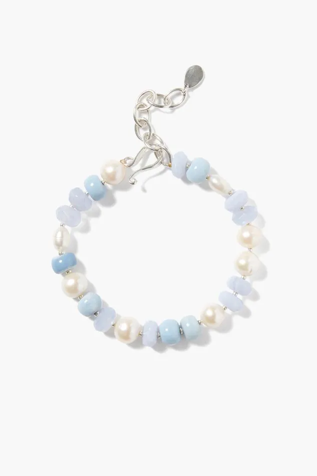 Chan Luu Somerset Bracelet Blue Opal Mix Women Bracelets