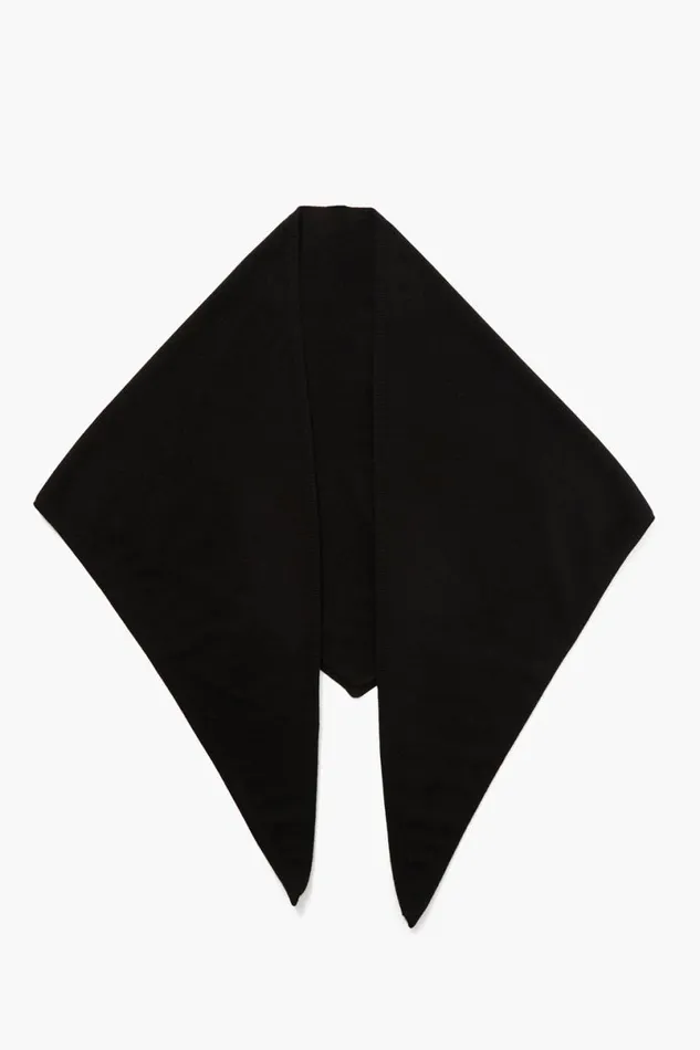 Chan Luu Triangle Scarf Black Women Scarves