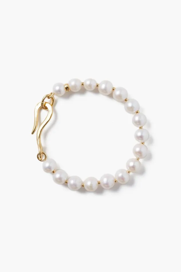Chan Luu White Pearl Mix Unity Bracelet Women Bracelets