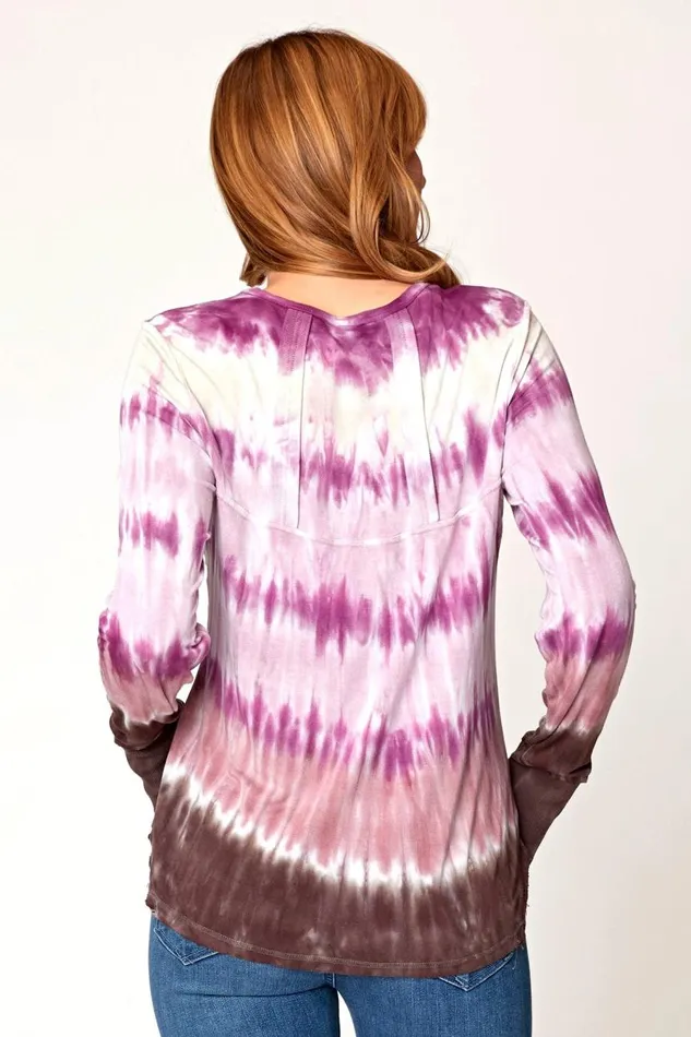 Chinook Top Crescendo Wash Rouge Clothing XCVI ShirtsBlouses