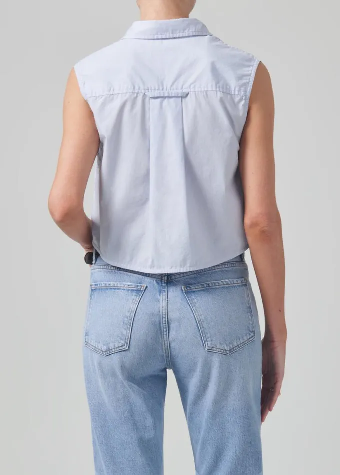Citizens Of Humanity Anders Sleeveless Crop Santa Cruz Women Tops