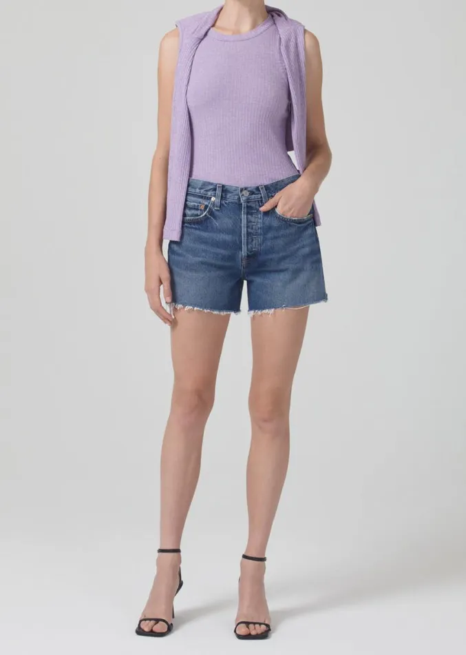 Citizens Of Humanity Annabelle Long Short Amaretto Women Shorts