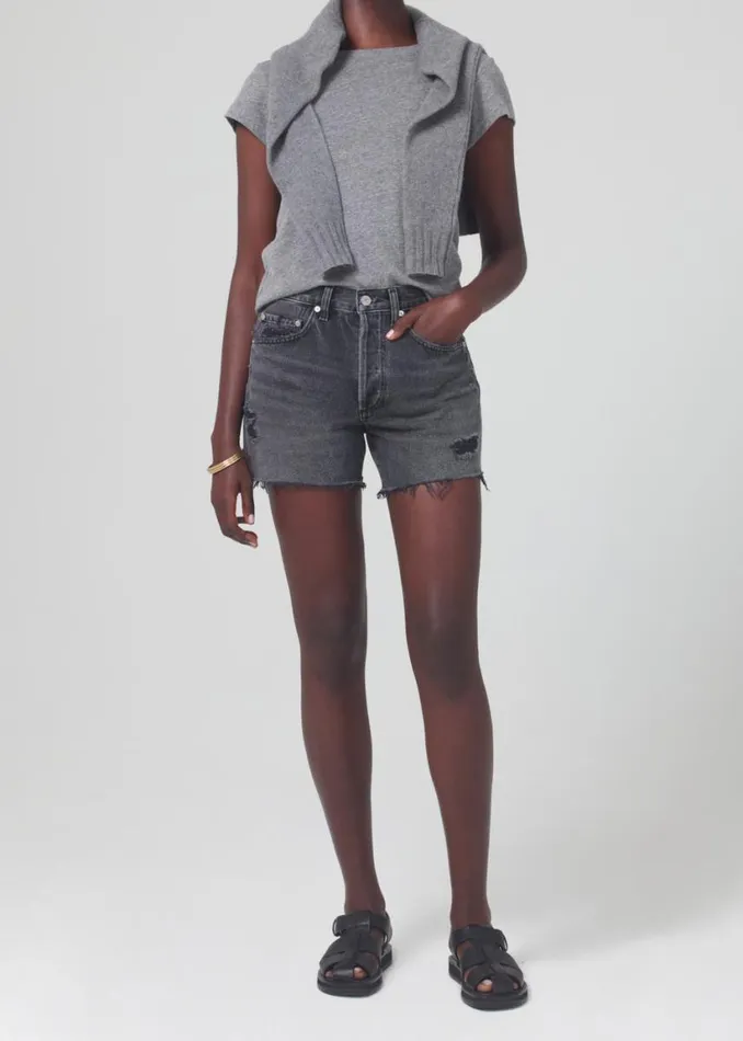 Citizens Of Humanity Annabelle Long Short Medusa Women Shorts