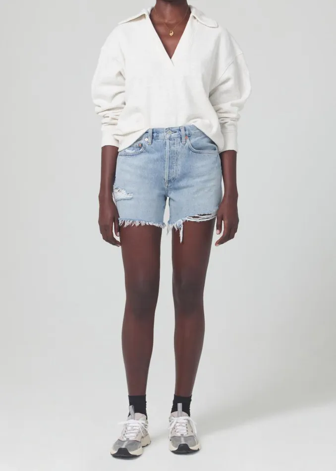 Citizens Of Humanity Annabelle Long Short Melody Women Shorts