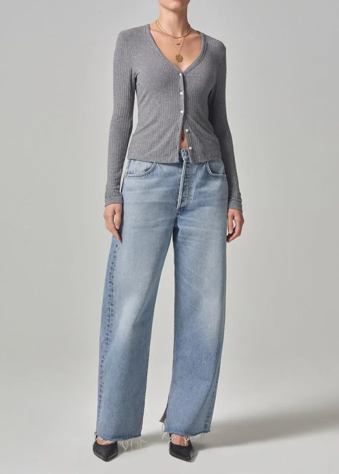 Citizens Of Humanity Ava Cardigan Milano Grey Women Tops