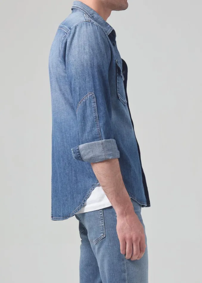 Citizens Of Humanity Cairo Utility Shirt Recess Men Shirts
