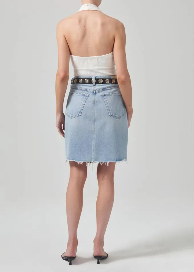 Citizens Of Humanity Carolina Deconstructed Knee Skirt Array Women Skirts