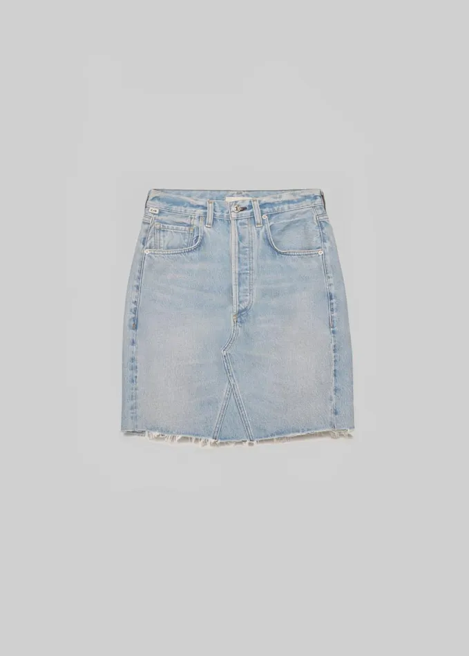 Citizens Of Humanity Carolina Deconstructed Knee Skirt Array Women Skirts