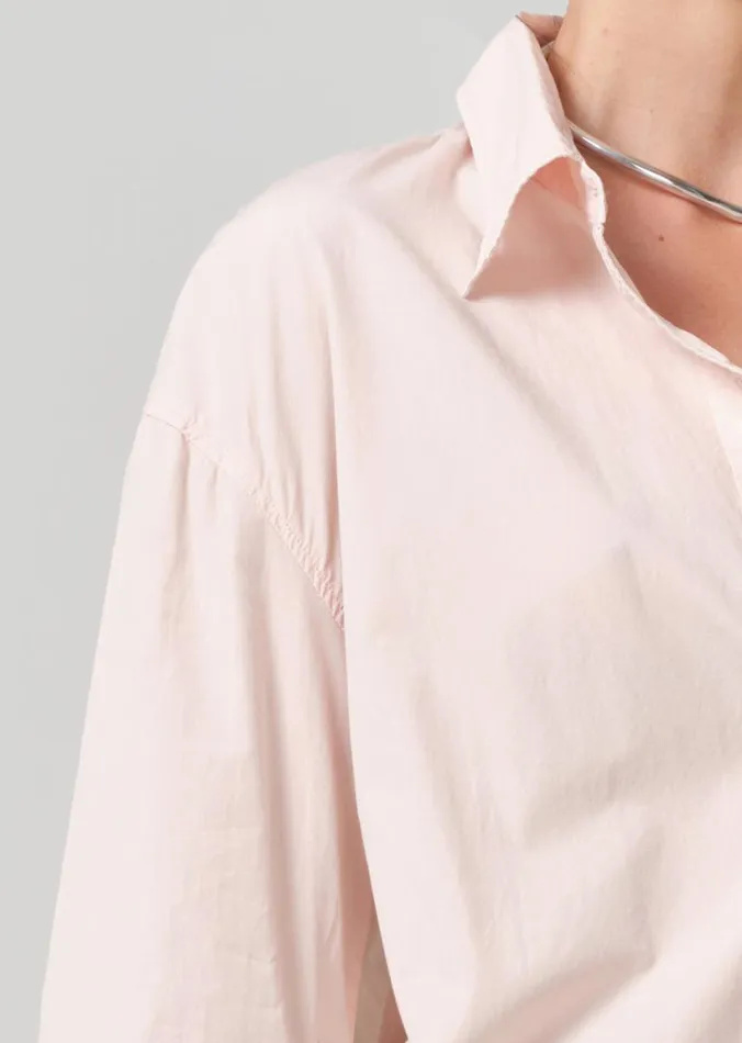 Citizens Of Humanity Cocoon Shirt Rosewater Women Tops