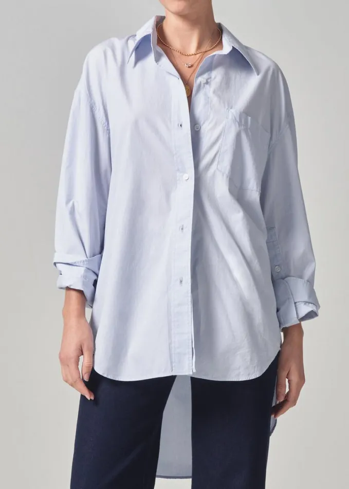 Citizens Of Humanity Cocoon Shirt Santa Cruz Women Tops
