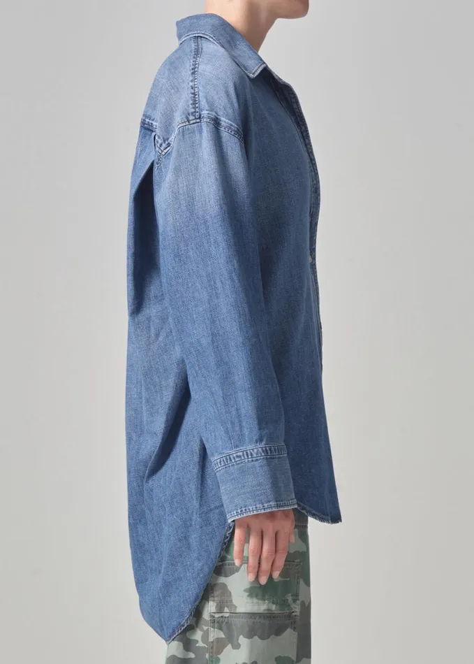 Citizens Of Humanity Cocoon Shirt Somerset Women Tops
